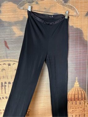 Mandorlamara Elegant Black Pants -Size 40